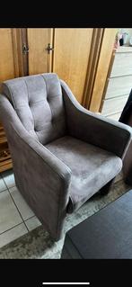 Stoel/alcantara, Huis en Inrichting, Stoelen, Bruin, Ophalen of Verzenden, Zo goed als nieuw, Vijf, Zes of meer stoelen
