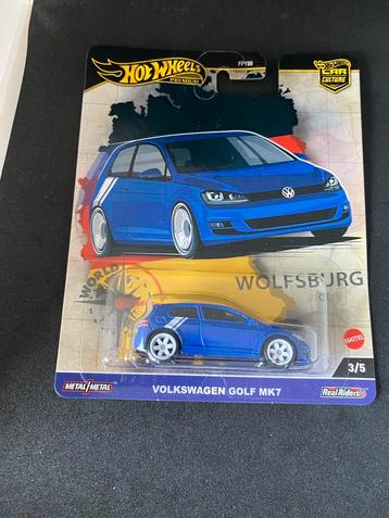 Hot wheels Volkswagen golf mk7 beschikbaar voor biedingen