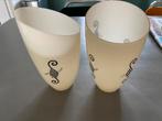 Vintage lamp kapjes opaline glas, Ophalen of Verzenden
