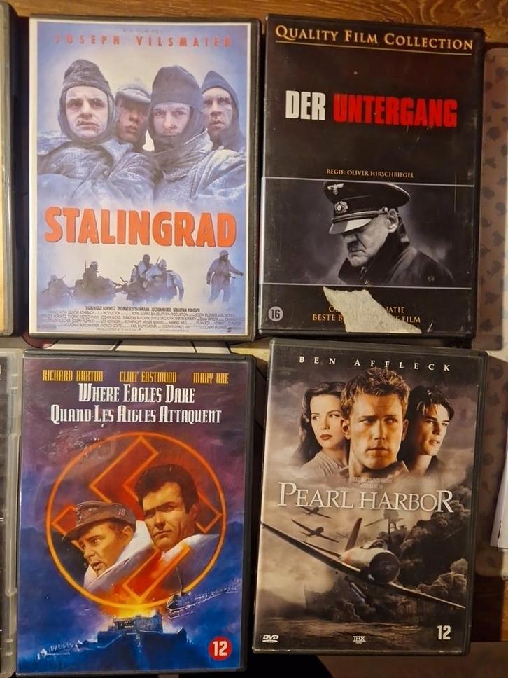 Tweede Wereldoorlog Films - 12 Stuks, Cd's en Dvd's, Dvd's | Actie, Zo goed als nieuw, Oorlog, Vanaf 12 jaar, Ophalen of Verzenden