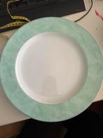 Arzberg Serveerbord - Mintgroene Rand, Huis en Inrichting, Keuken | Servies, Ophalen of Verzenden, Zo goed als nieuw, Bord(en)