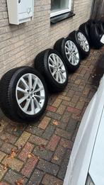 Winterbanden met Lichtmetalen Velgen - Hankook 205/55R17, Auto-onderdelen, Banden en Velgen, Ophalen, Gebruikt, Banden en Velgen