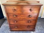Antieke Massief Mahonie Ladenkast/ Commode Ca.1890/1900, Antiek en Kunst, Ophalen