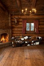 Bertha Chesterfield Bank - Echt Koeienhuid - Pakhuis21, Ophalen of Verzenden