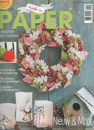 Tijdschriften uit de serie MADE IN PAPER (Nederlandstalig) beschikbaar voor biedingen