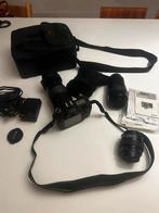 Nikon D90 camera 3 lenzen + accessoires, Audio, Tv en Foto, Fotocamera's Digitaal, Ophalen of Verzenden, Zo goed als nieuw, 4 t/m 7 keer