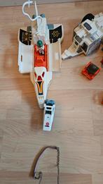 Vintage Speelgoed Ruimteschip & Voertuigen Set, Ophalen of Verzenden, Zo goed als nieuw