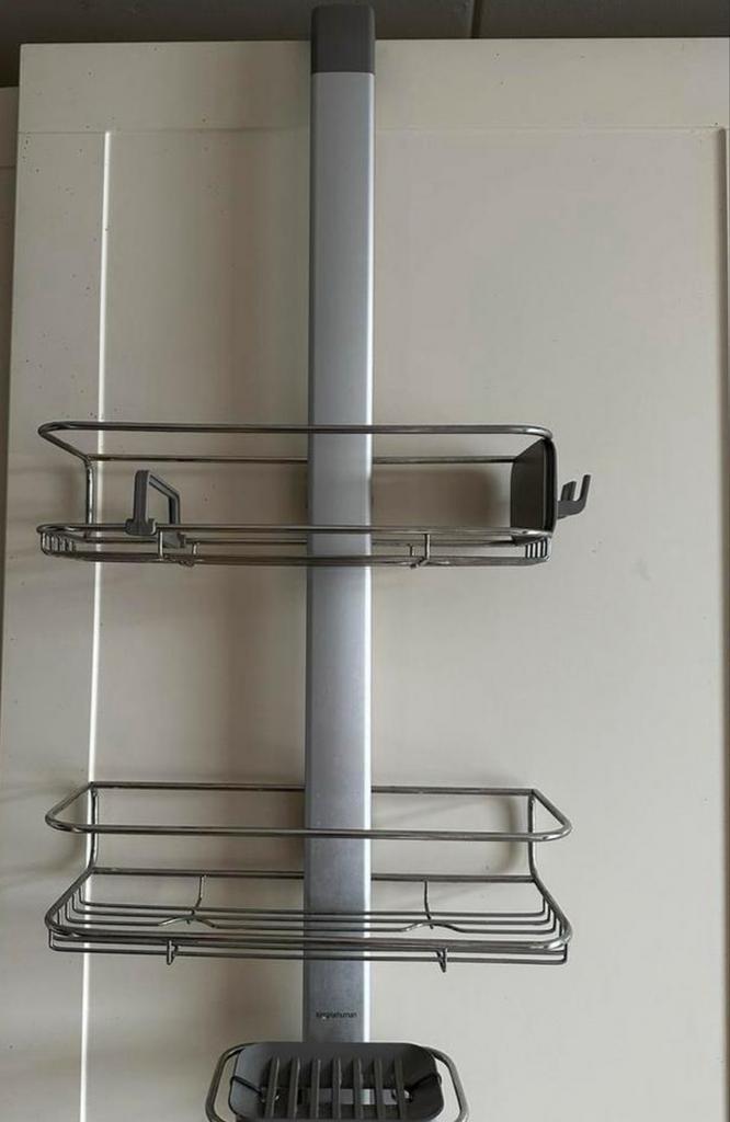 Simplehuman badkamerrek, Huis en Inrichting, Badkamer | Badtextiel en Accessoires, Zo goed als nieuw, Overige typen, Grijs, Ophalen of Verzenden