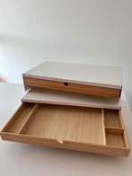 Ikea laptop verhoger met opbergruimte 2x, Ophalen, Zo goed als nieuw