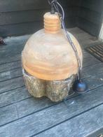 Hanglamp hout, Ophalen of Verzenden, Zo goed als nieuw, Hout, Minder dan 50 cm
