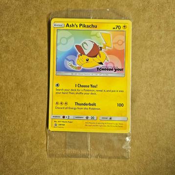 Ash's Pikachu Promo Kaart - Nieuw! beschikbaar voor biedingen
