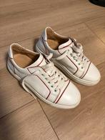 Christian Louboutin Sneakers wit/rood Dames maat 37,5, Kleding | Dames, Schoenen, Ophalen of Verzenden, Zo goed als nieuw, Wit