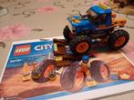 Lego City monstertruck setnummer: 60180, Ophalen of Verzenden, Gebruikt