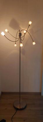 Stijlvolle Staande Lamp met Meerdere Lichtpunten, Ophalen, Zo goed als nieuw, Glas, Modern