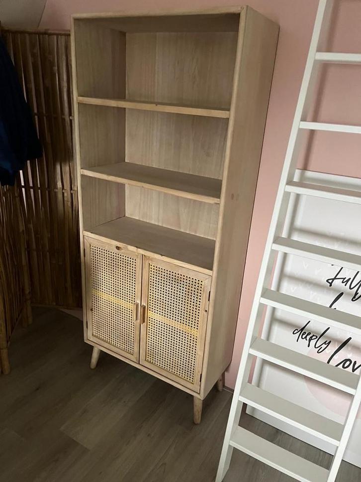 Xenos Boekenkast - Webbing Java - 170x73x33, Huis en Inrichting, Kasten | Boekenkasten, Zo goed als nieuw, 50 tot 100 cm, 150 tot 200 cm