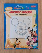 Mickey Mouse, learn to draw, Ophalen of Verzenden, Zo goed als nieuw, Boek of Gids
