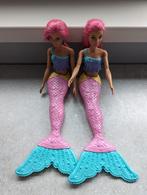 Twee Mattel zeemeermin barbies, samen voor 10,-, Ophalen of Verzenden, Zo goed als nieuw, Barbie