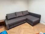 Ikea friheten hoebank slaapbank skiftebo grijs, Huis en Inrichting, Ophalen, Gebruikt, Tweepersoons, 140 cm