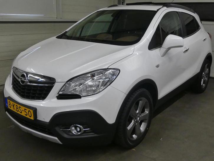 Opel Mokka 1.6 Cosmo - Leer - Achteruitrijcamera - Navigatie, Auto's, Opel, Te koop, Mokka, ABS, Airbags, Airconditioning, Bluetooth