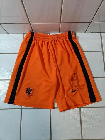 REP (XS/S) Nike KNVB #8 Nigel de Jong Voetbal Broekje Oranje beschikbaar voor biedingen
