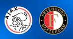 Ajax Feyenoord 14 december - 2 kaarten vak 117, Tickets en Kaartjes, Twee personen, December