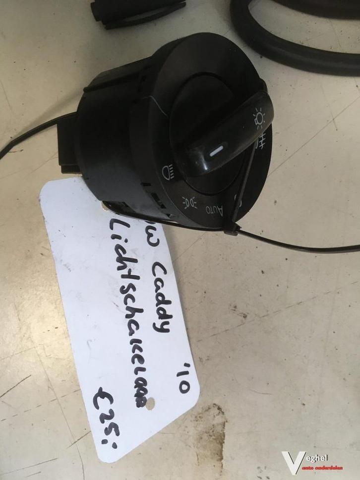 Vw Caddy 2010 lichtschakelaar, Auto-onderdelen, Dashboard en Schakelaars, Gebruikt, Ophalen of Verzenden