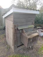 T.e.a.b: kippenhok voor buiten met ren, Ophalen, Gebruikt, Kippenhok of Kippenren