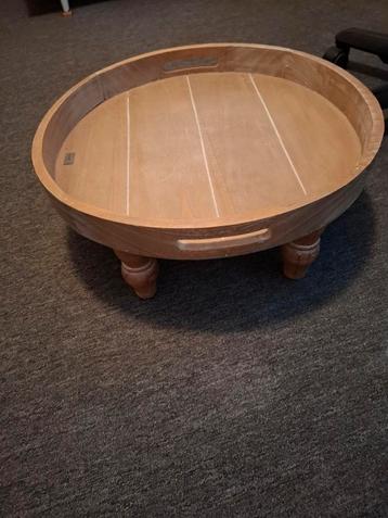 Houten Dienblad op Pootjes - Decoratief beschikbaar voor biedingen