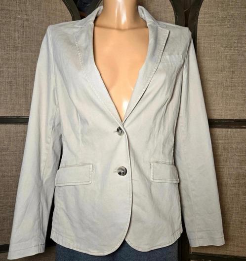 Esprit Blazer Maat 38, Kleding | Dames, Jasjes, Kostuums en Pakken, Zo goed als nieuw, Kostuum of Pak, Maat 38/40 (M), Beige, Verzenden