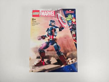 LEGO 76258 – Captain America: Construction Figure (NIEUW) beschikbaar voor biedingen