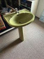 Retro vintage wastafel, Doe-het-zelf en Verbouw, Sanitair, Ophalen, Zo goed als nieuw, Steen, Wastafel