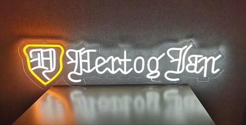 Supermooie HERTOG JAN LED/NEON verlichting, Verzamelen, Biermerken, Nieuw, Reclamebord, Plaat of Schild, Hertog Jan, Ophalen of Verzenden