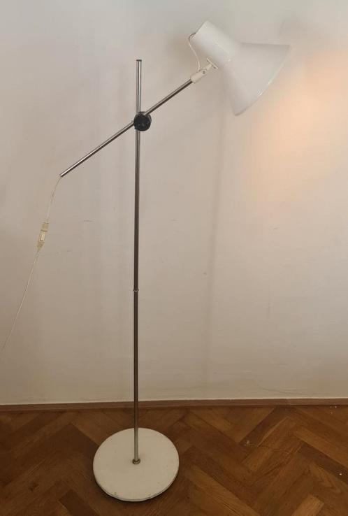 Vintage, design vloerlamp, hengellamp. Jaren 60, Huis en Inrichting, Lampen | Vloerlampen, Ophalen