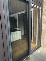 Hefschuifpui Hardhout HR++ Glas + Hor Optioneel, Doe-het-zelf en Verbouw, Deuren en Horren, Ophalen, Gebruikt, Buitendeur, Schuifdeur