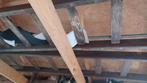 1 oude houten ladder, Ophalen, Gebruikt, Minder dan 25 mm, Plank
