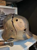 Duitse helm Normandy camo, Verzenden, Duitsland, Helm of Baret
