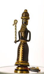 Vintage bronzen figuurtjes Hans Teppich David en Rachel, Antiek en Kunst, Ophalen of Verzenden