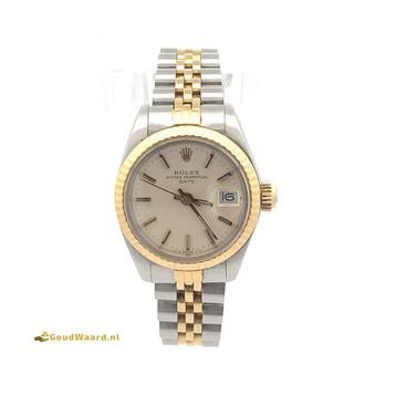 Rolex Date 26 goud/staal dames horloge ref. 6917 beschikbaar voor biedingen