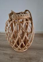 Groot landelijk windlicht 31 cm - Nieuw, Huis en Inrichting, Woonaccessoires | Kandelaars en Kaarsen, Ophalen of Verzenden, Nieuw