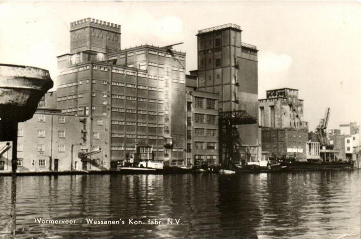 Wormerveer - Wessanen s Kon. fabr. N.V. - 1970 gelopen, Verzamelen, Ansichtkaarten | Nederland, Ongelopen, Noord-Brabant, Voor 1920