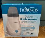 Dr Brown flessenverwarmer en sterilisator, Kinderen en Baby's, Babyvoeding en Toebehoren, Ophalen of Verzenden, Nieuw, Sterilisator