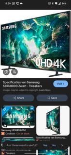 Samsung 55RU8000 4K TV (soms startprobleem), Ophalen, 50 Hz, Zo goed als nieuw, Samsung