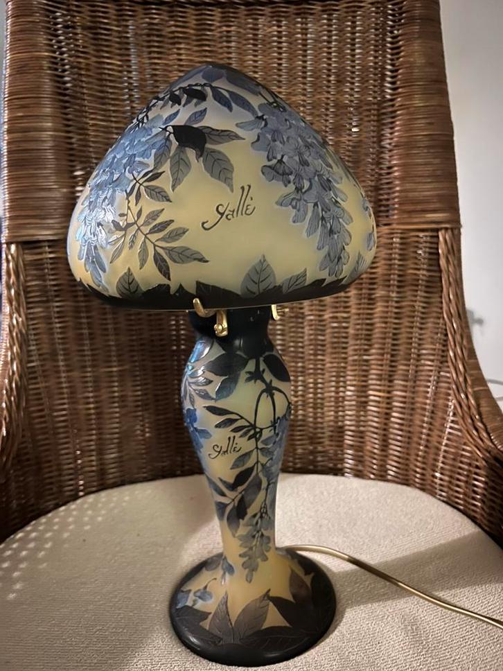 Gallé Tip tafellamp, Antiek en Kunst, Antiek | Lampen, Ophalen