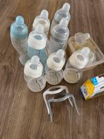 Difrax Flessen Set - 6x 250ml & 3x 180ml + Extra's, Kinderen en Baby's, Ophalen, Gebruikt, Overige typen