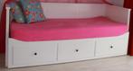 IKEA Hemnes bedbank, Huis en Inrichting, Slaapkamer | Slaapbanken, Ophalen, Gebruikt, Wit, Tweepersoons