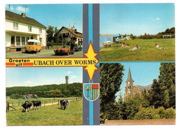 Groeten uit Ubach over Worms oa. grens Volkswagen busje 1975 beschikbaar voor biedingen