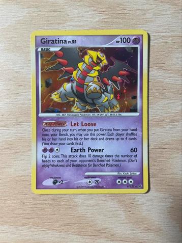 Giratina Holo 9/127 - Pokemon Platinum beschikbaar voor biedingen