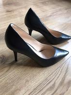 Zwarte leather schoentjes maat 7,5 Nine West, Ophalen of Verzenden, Nieuw, Zwart