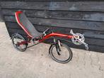 Ligfiets teab, Ophalen, Gebruikt