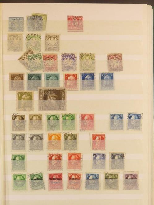 DEUTSCHES REICH etc. waarbij BETER POSTFRIS REICH (W34), Postzegels en Munten, Postzegels | Volle albums en Verzamelingen, Buitenland